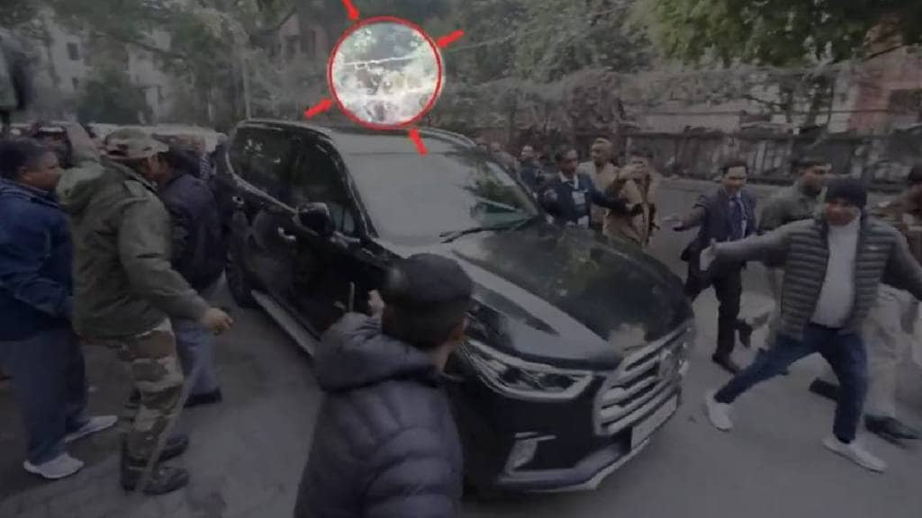 Arvind Kejriwal Car Attacked