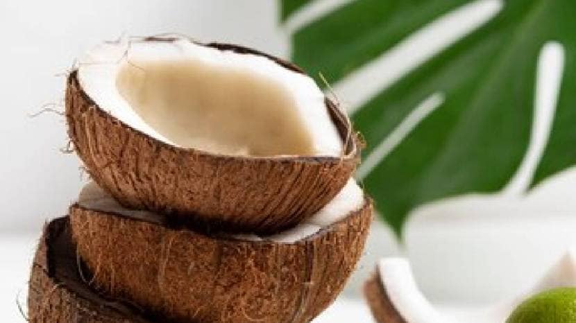 Hack to remove coconut from its shell