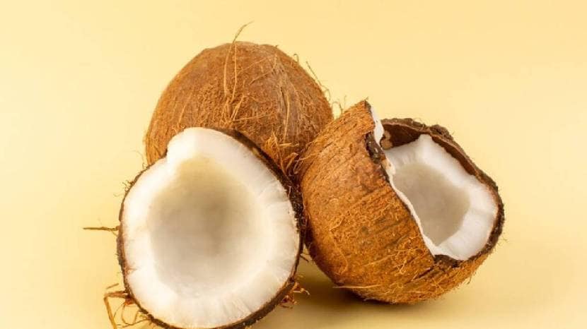 Hack to remove coconut from its shell