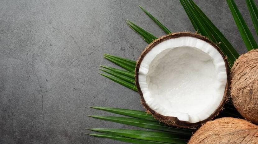 Hack to remove coconut from its shell