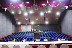 Renovation of Ram Ganesh Gadkari Rangayatan Theatre is underway reduced seating capacity by 50 60 chairs