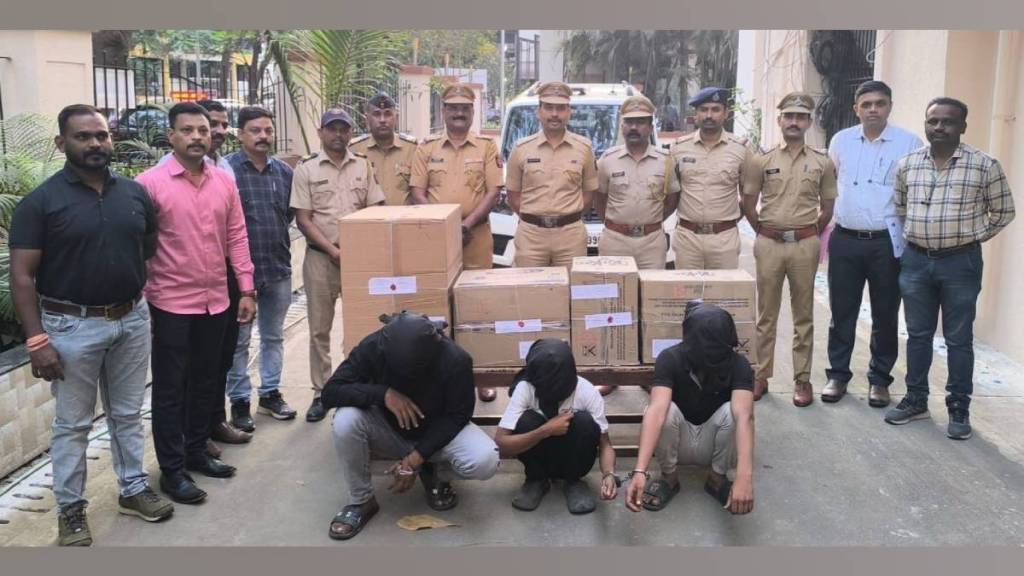 anti narcotics squad arrested three ganja smugglers in Dombivli seizing 30 kg worth Rs 6 lakh