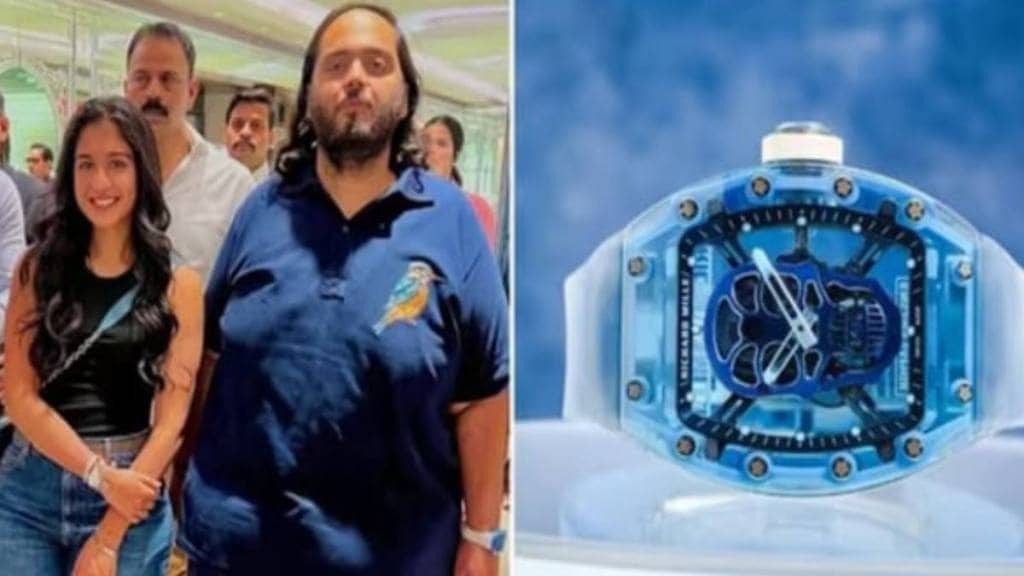 Anant Ambani just wore a rare watch which is only owned by 3 people in the world Anant Ambani watch price