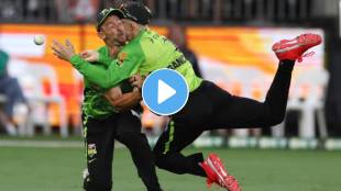 BBL 2025 Daniel Sams and Cameron Bancroft clashing Video