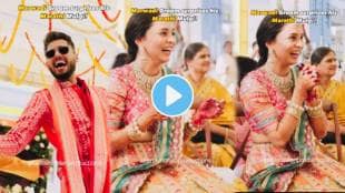 Groom dance on marathi song