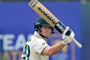 SL vs AUS Steve Smith becomes the 4th Australian to score 10000 runs in Test cricket at Galle