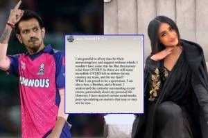 May or may not be true Yuzvendra Chahal drops cryptic insta story amid divorce rumours with Dhanashree Verma