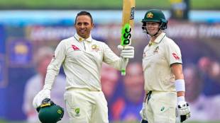 Usman Khawaja becomes first Australian to score a Test double century in Sri Lanka at Galle