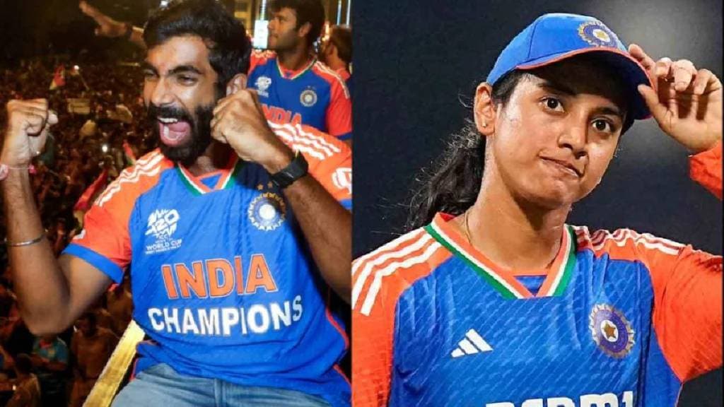 Jasprit Bumrah and Smriti Mandhana likely get Award for Best International Cricketer 2023 24 in BCCI Awards