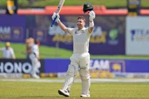 SL vs AUS Josh Inglis scores century on debut test match in front of parents breaks many records at Galle