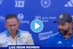 Rohit Sharma and Ajit Agarkar conversation caught press conference mic ahead Champions Trophy 2025