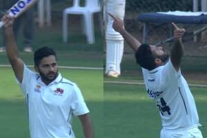 Ranji Trophy 2025 Shardul Thakur scored a century for Mumbai against Jammu and Kashmir