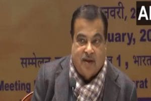 Image Of Nitin Gadkari.