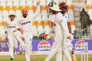 Pakistan Beat West Indies By 127 Runs in Multan Test Sajid Khan Noman Ali Took 15 Wickets