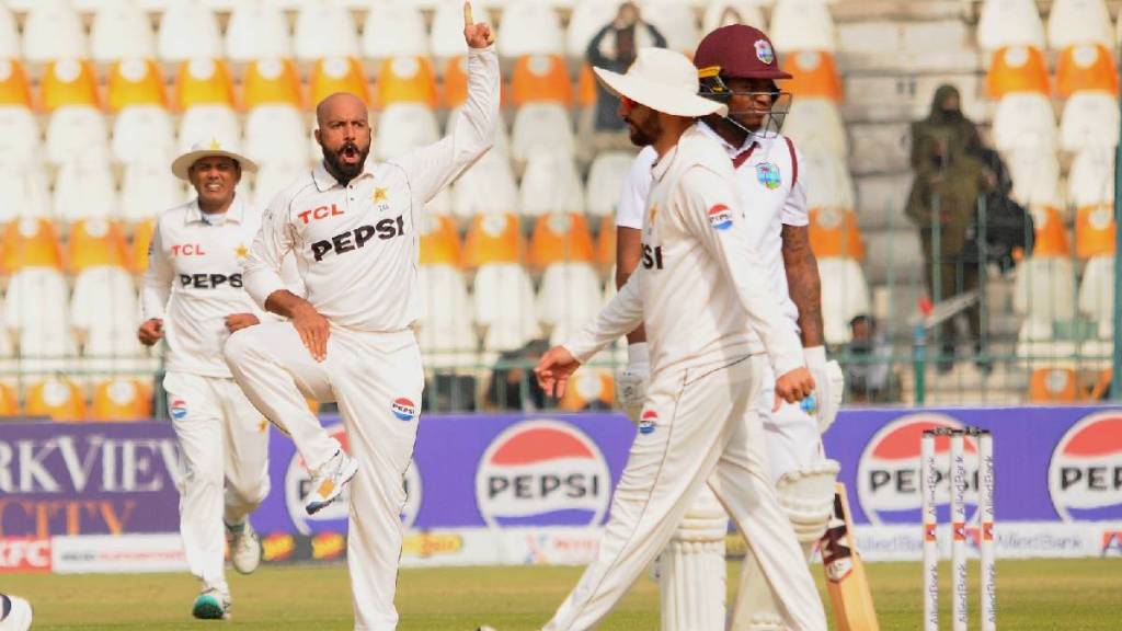 Pakistan Beat West Indies By 127 Runs in Multan Test Sajid Khan Noman Ali Took 15 Wickets