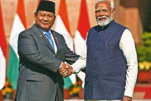 Prabowo Subianto and Narendra Modi