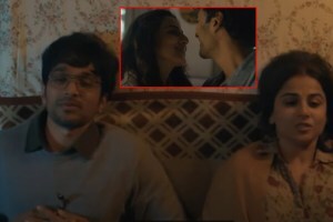 Pratik Gandhi recalls his first kissing scene with senior actor Vidya Balan