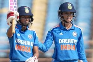 Pratika Rawal Maiden ODI Century in INDW vs IREW New India Opener After Continues Fifties