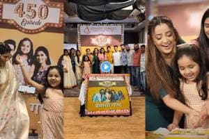 Premachi Goshta marathi Serial completed 450 episode Apurva nemlekar share special post