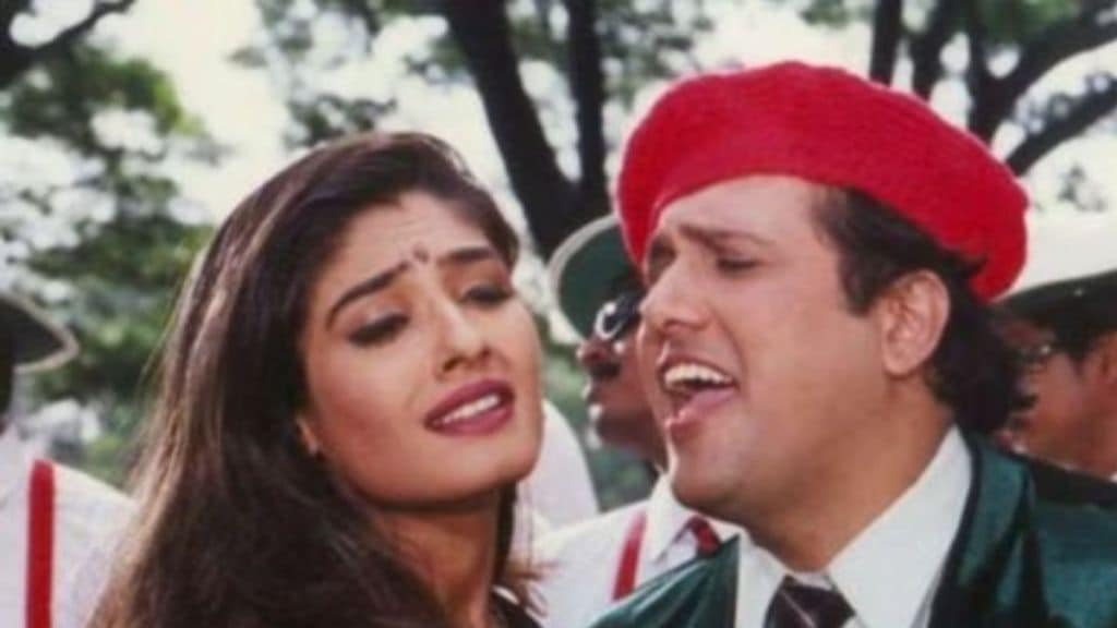 Raveena Tondon And Govinda