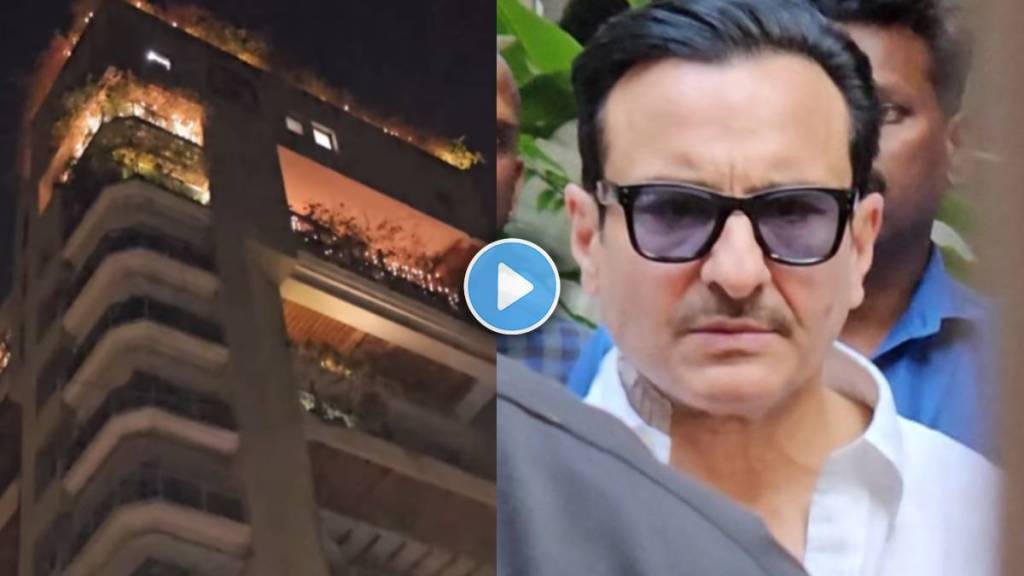 saif ali khan home lit up like diwali