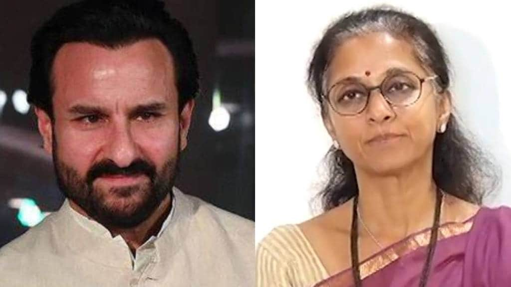 Supriya Sule and Saif Ali Khan