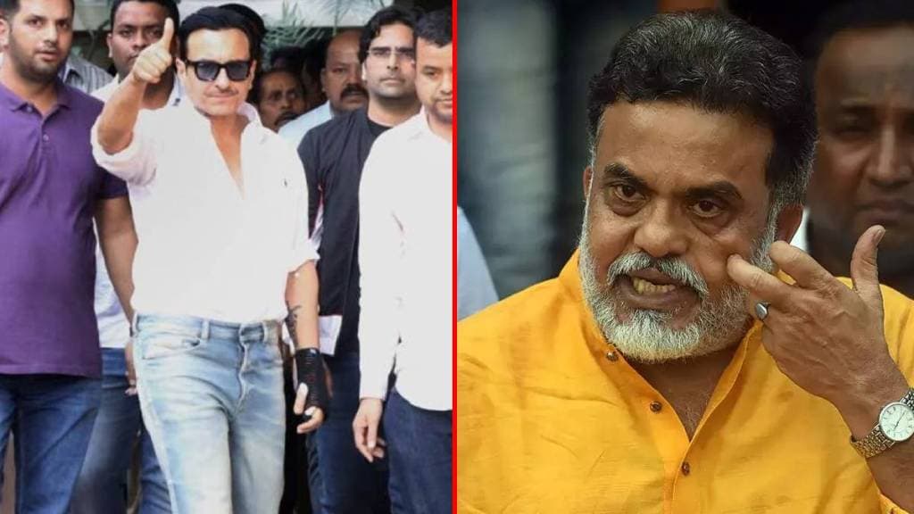 Sanjay Nirupam on Saif Ali Khan