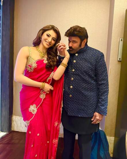 URVASHI RAUTELA and nandamuri Balakrishna Daaku Maharaj Movie