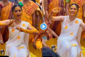 Marathi actress Shivani Sonar Dance on Ajay Atul Song Bring it on Watch video