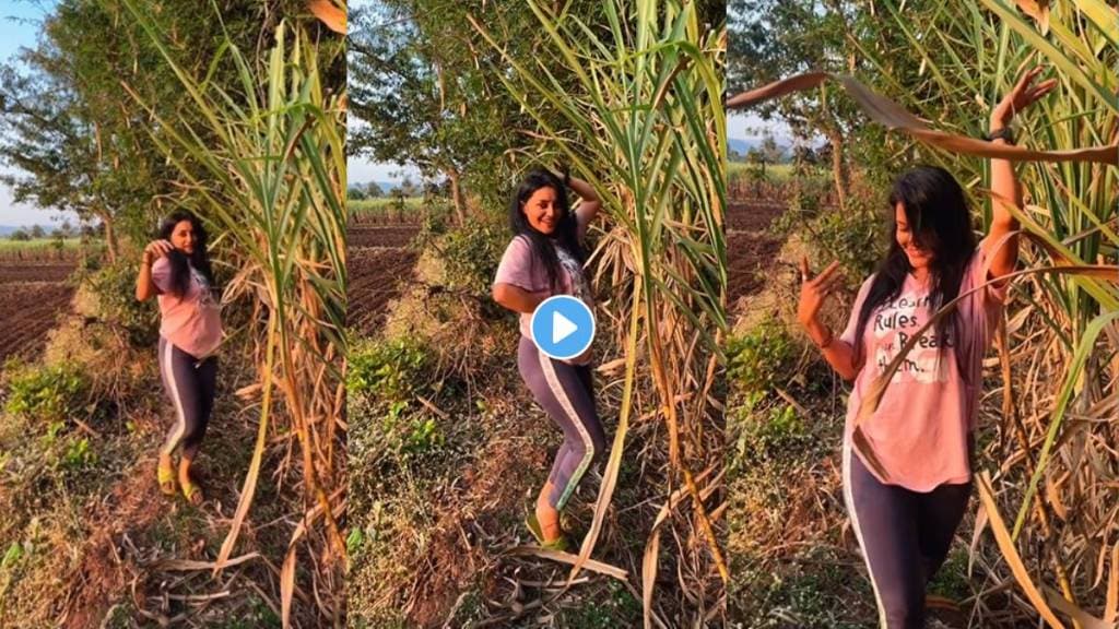 Bigg Boss Marathi Fame sonali patil dance on mala lagali kunachi uchaki song