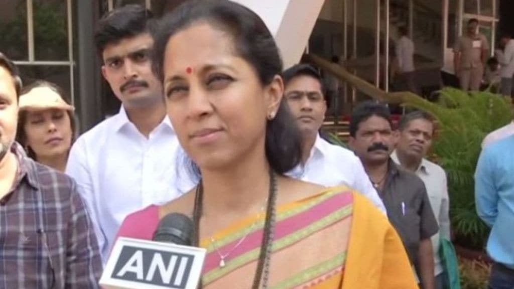 Image Of Supriya Sule.