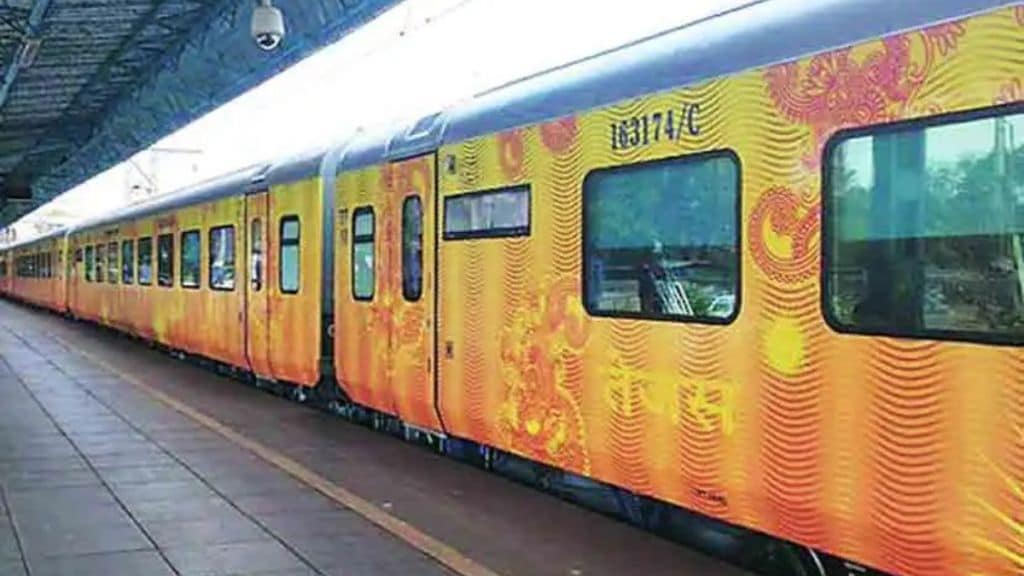 Tejas Express engine breaks down disrupts traffic on Konkan Railway route