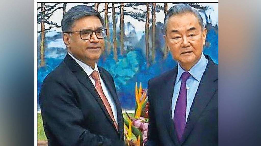 Loksatta anvyarth Is there a sign of India China relations