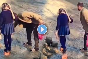 Viral Video of Father And Daughter