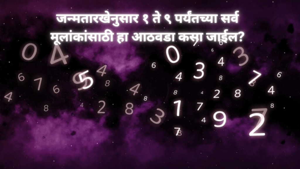 Weekly Numerology Prediction, Saptahik Ank Jyotish