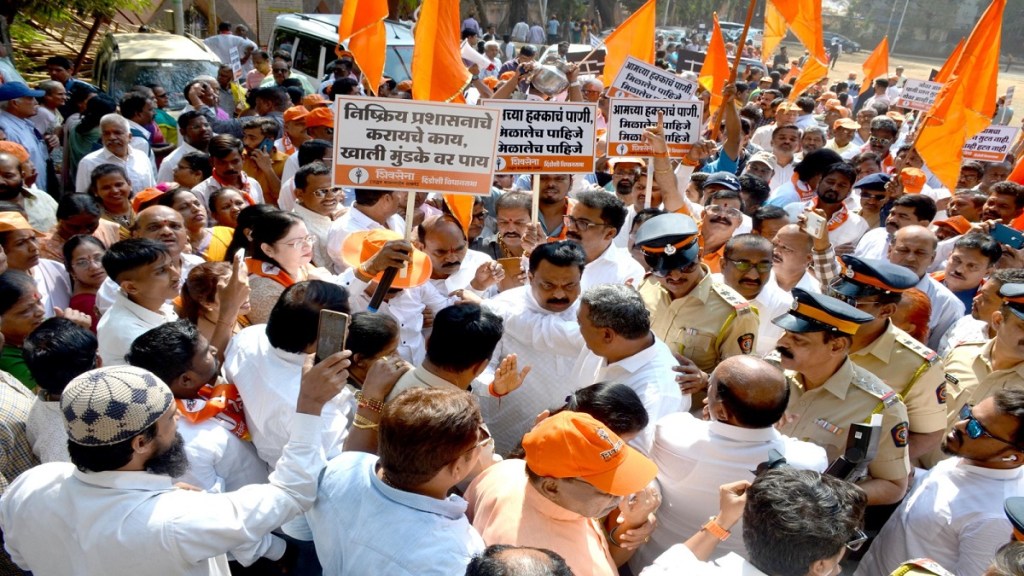 Goregaon water , Goregaon citizens morcha , water,