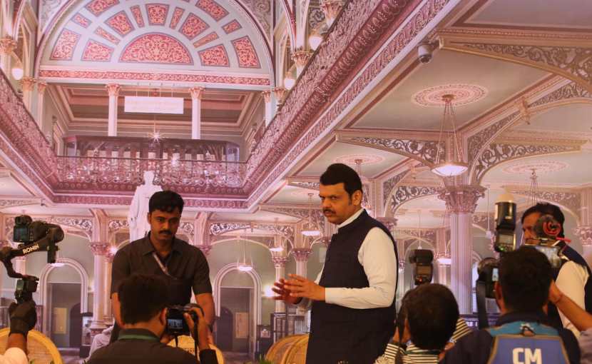 Maharashtra Chief Minister Devendra Fadnavis inaugurates the restored Bhau Daji Lad Museum, in Mumbai