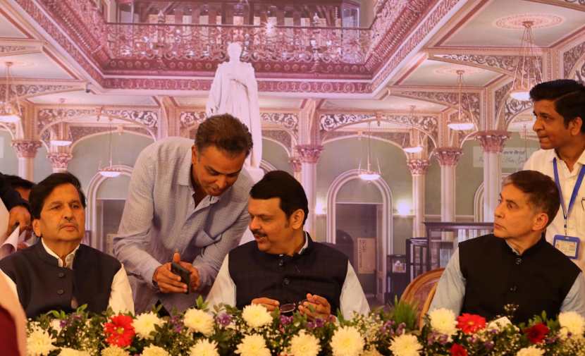 Maharashtra Chief Minister Devendra Fadnavis inaugurates the restored Bhau Daji Lad Museum, in Mumbai