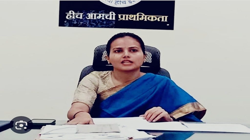 Manisha Awhale , commissioner , Ulhasnagar,