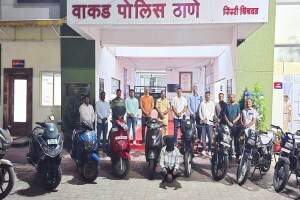 Criminal arrested , stealing two-wheeler ,