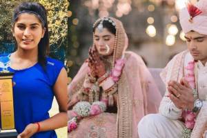 Neeraj Chopra Wedding Who is Himani Mor Tennis Player Wife of India Golden Boy