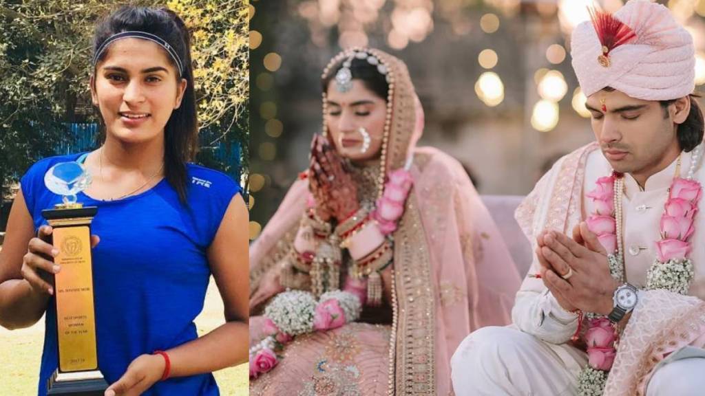 Neeraj Chopra Wedding Who is Himani Mor Tennis Player Wife of India Golden Boy