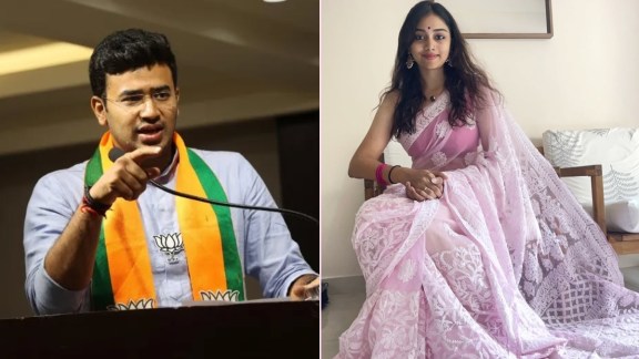 Who is Sivasri Skandaprasad singer engaged to BJP MP Tejasvi Surya