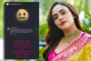 amruta khanvilkar shares screenshot of netizens