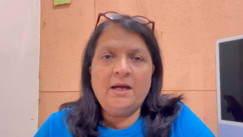 anjali Damania on Walmik Karad