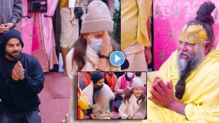 Virat Kohli & Anushka Sharma visit premanand ji maharaj at vrindavan