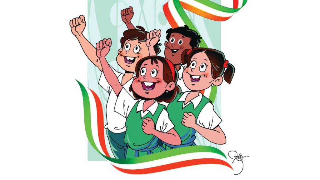 interesting story for kids in marathi story about class decoration competition for students on republic day zws