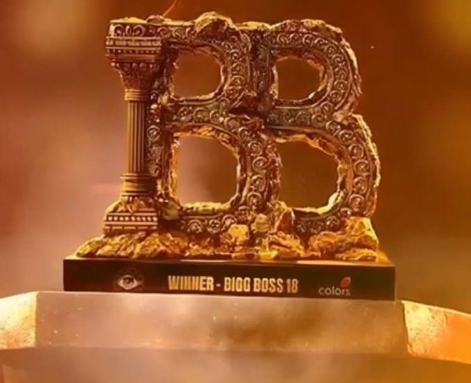 bigg boss 18 trophy photo