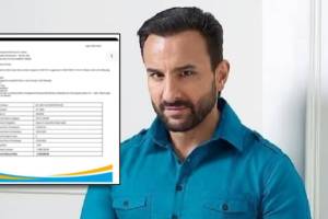 Saif Ali Khan Insurance Claim Document