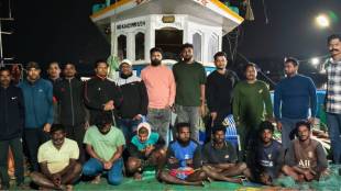 infiltrating boat seized by fisheries department with the help of local fisherman